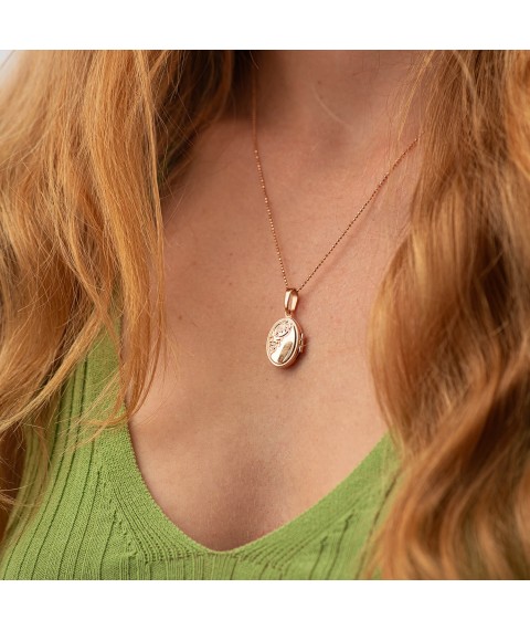 Gold pendant for photography p01629 Onyx