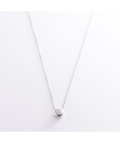 Gold necklace with diamond flasks0026arp Onyx 45