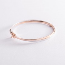 Hard gold bracelet b04785 Onyx