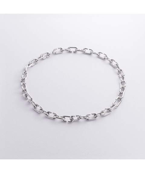 Серебряное колье "Billie" 15192 Онікс  40