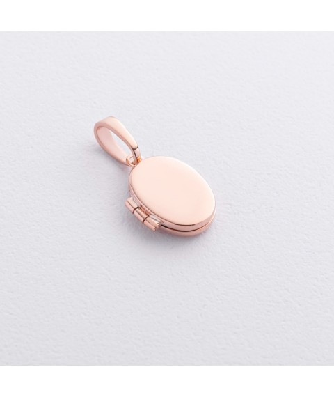 Gold pendant for photography with a cross p02938 Onyx