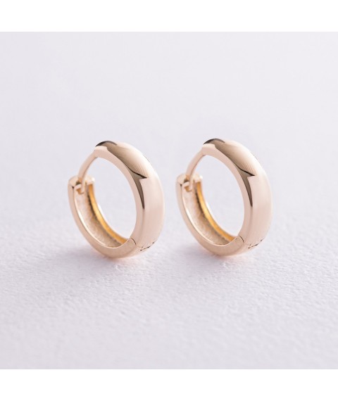 Earrings - rings in yellow gold s08189 Onyx