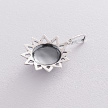 Silver pendant Erzgamma 13241 Onyx