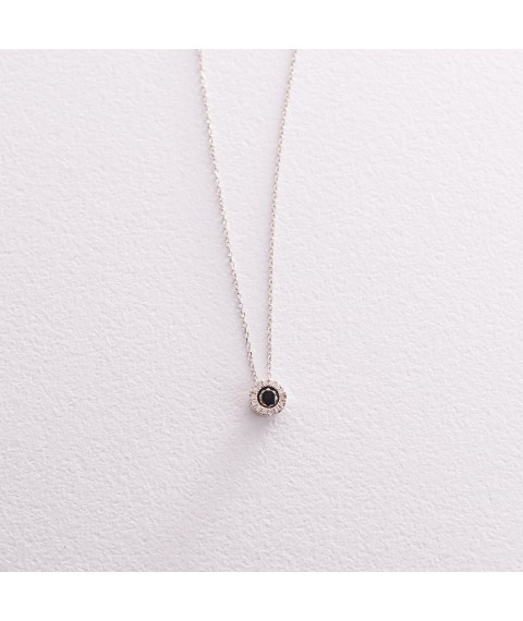 Gold necklace with diamonds flasks0014ca Onix 42