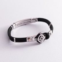 Men's bracelet "Wind Rose" ZANCAN EXB864R-NE Onix 19.5