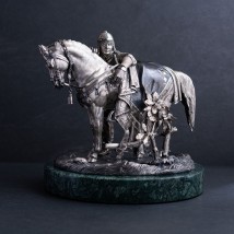 Серебряная фигура ручной работы 23098 Онікс
