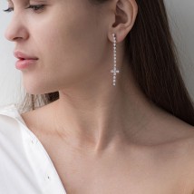 Gold earrings (diamond) sb0269ar Onyx