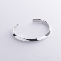 Hard silver bracelet 141679 Onyx 19