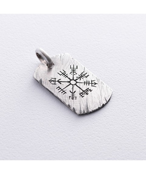 Срібний жетон "Вегвізир" (маленький) жетонмВ Онікс