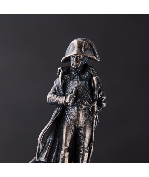 Срібна фігура ручної роботи "Наполеон Бонапарт" 23138 Онікс