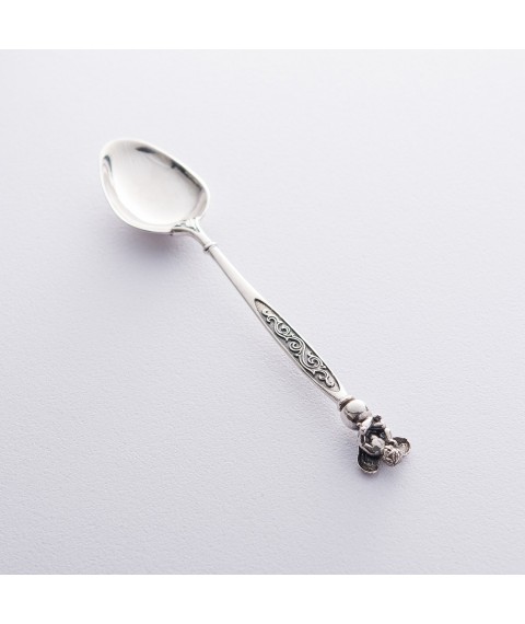 Silver teaspoon with angel 24031 Onyx