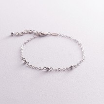 Gold bracelet "Balls" b04931 Onix 20