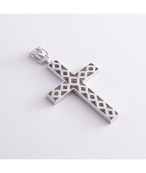 Ексклюзивний золотий хрест з діамантами cp615gm Онікс