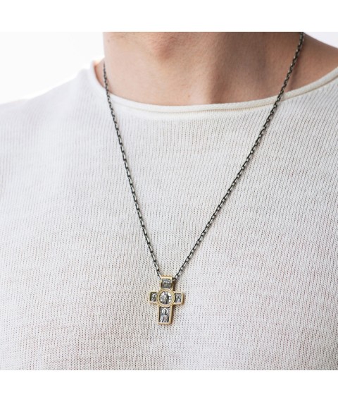 Православный крест (позолота) 131461 Онікс