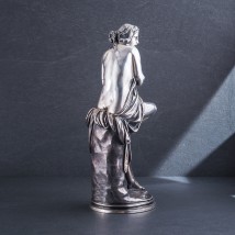 Срібна фігура ручної роботи "Німфа" сер00052н Онікс