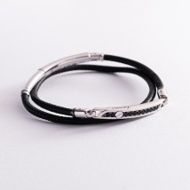 Men's bracelet ZANCAN ESB178-NE Onyx