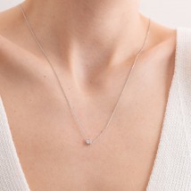 Necklace in white gold with diamond 719071121 Onyx 40