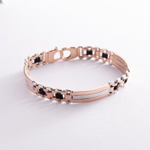 Men's gold bracelet b05189 Onix 22