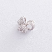 Gold pendant "Flower" with diamonds pkit168 Onyx