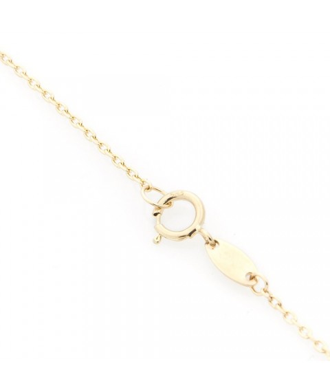 Gold necklace "Love" count01214 Onix 45