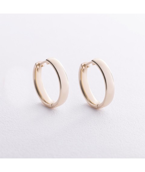 Earrings - rings in yellow gold s08652 Onyx