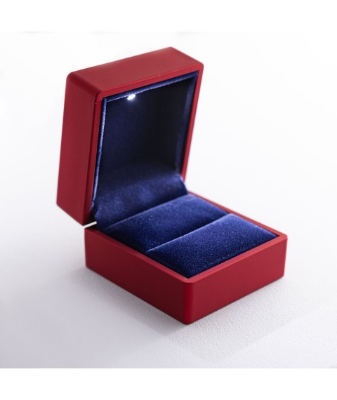 Red illuminated jewelry case kfutlyar Onix