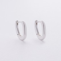 Серебряные серьги "Vivian" 123436 Онікс