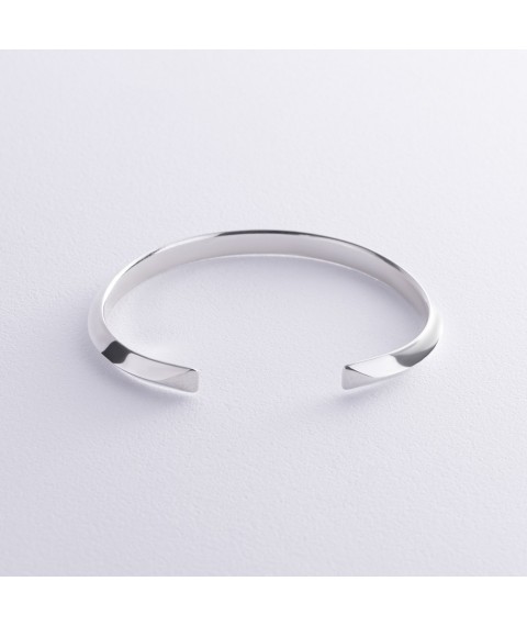 Hard silver bracelet 141679 Onyx 18