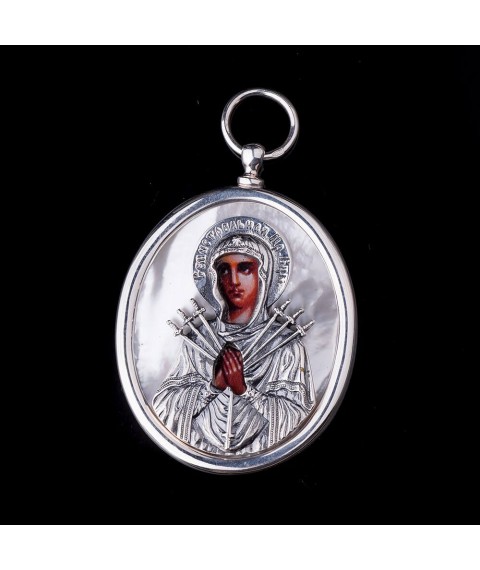 Icon of the Mother of God "Seven Arrows" 23413с Onyx