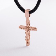 Золотой крест "Трех Святых" 11062400 Онікс