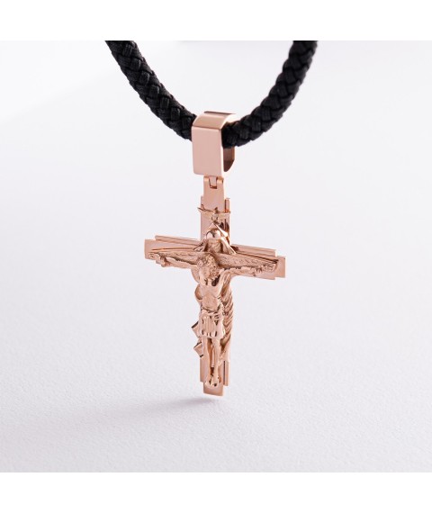 Золотий хрест "Трьох Святих" 11062400 Онікс