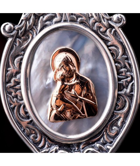 Icon of the Mother of God "Vladimir" 23440 Onyx