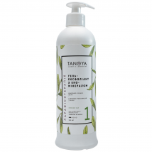 Exfoliating gel with eco-mineral "Green tea", 500 ml