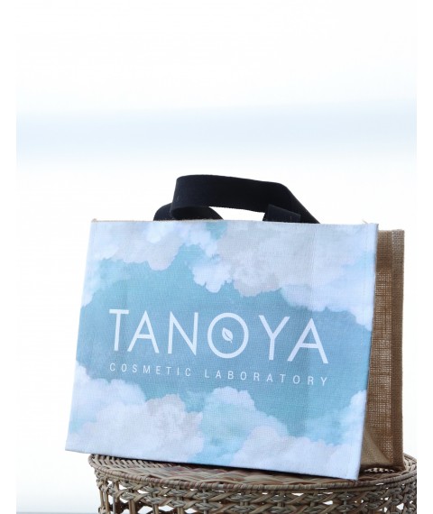 TANOYA shopper bag with print