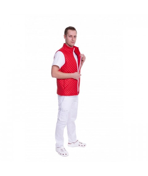 Medical vest Yukon 2 (stand) quilted Red