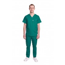 Medical suit Baltimore (PREMIUM) Turquoise-stitching/mint
