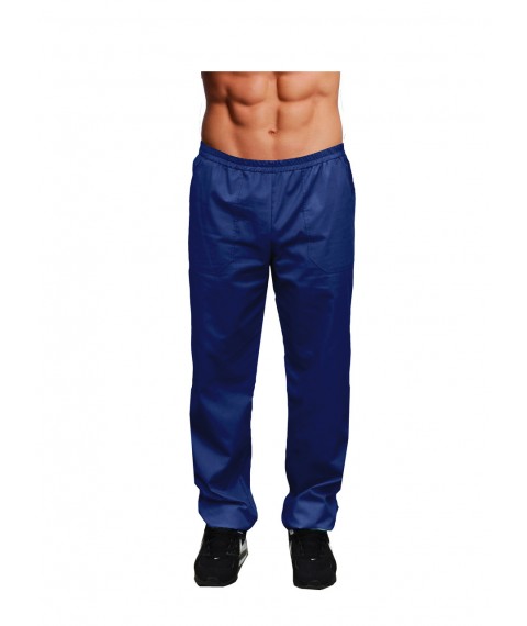 Men's medical pants Blue/electric