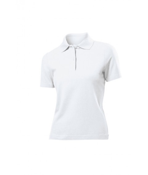 Women's polo shirt White