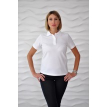 Women's polo shirt White