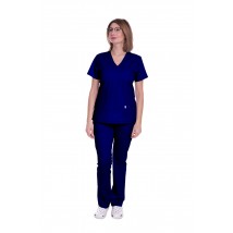 Medical suit Atlanta (PREMIUM) Dark/blue