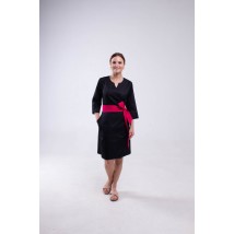 Medical gown Verona Black-raspberry