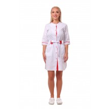 Medical gown Delhi White-red