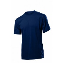 Мужская классическая футболка Глубокий темно-синий