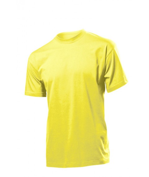 Men's classic T-shirt Yellow