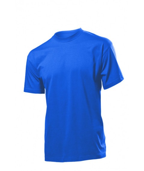 Мужская классическая футболка Синий