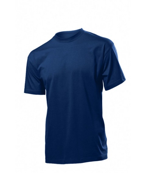 Мужская классическая футболка Темно/синий
