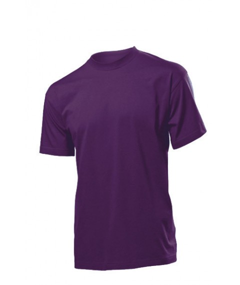 Мужская классическая футболка Фиолетовый