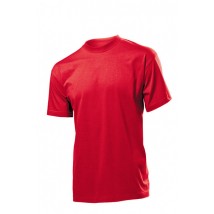 Мужская классическая футболка Красный