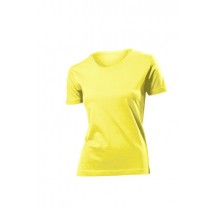 Damen T-Shirt Klassiker Gelb