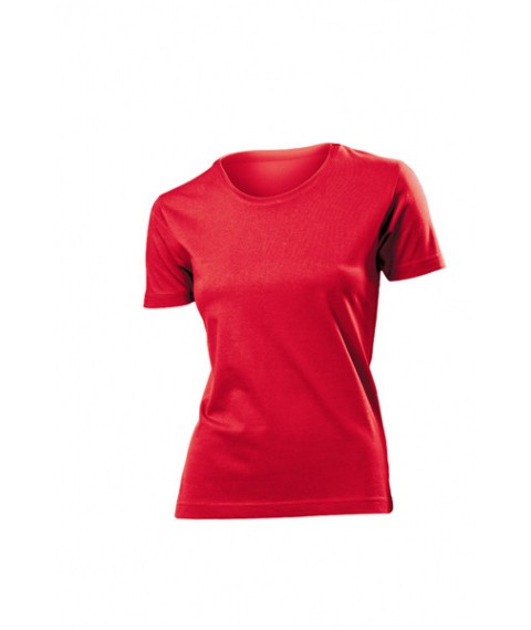 Damen T-Shirt Klassiker Rot
